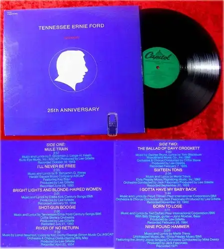LP Tennessee Ernie Ford: Yesterday - 25th Anniversary