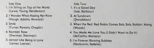 LP Dean Martin: Sittin On Top of the World (Reprise REP 44 216) D 1973