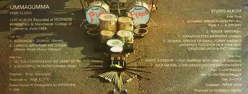 2LP Pink Floyd: Ummagumma (Harvest SMH 2212/13) D 1969
