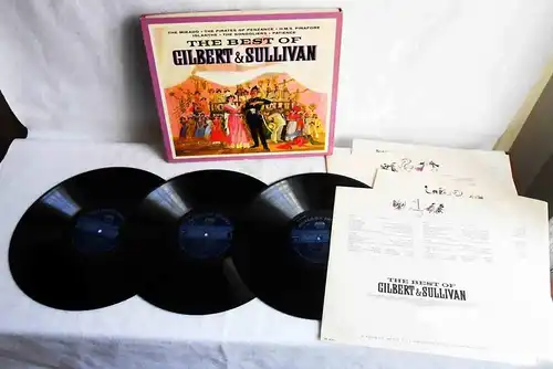 3LP Box The Best Of Gilbert & Sullivan (RCA Reader´s Digest RD42-M) US 1964