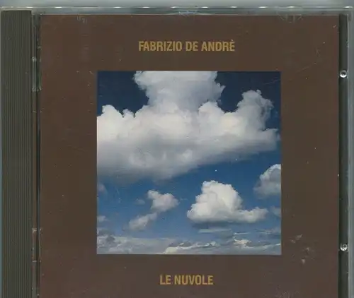 CD Fabrizio de André: Le Nuvole (Dischi) 1990