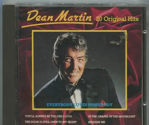CD Dean Martin: 20 Original Hits (HighGrade) 1985 incl Everybody Loves Somebody