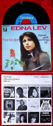 Single Edna Lev: Frei für Dich (Columbia 1C 006-30 377) D 1972