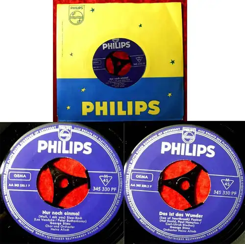Single George Dimu: Nur noch einmal (Philips 346 330 PF) D