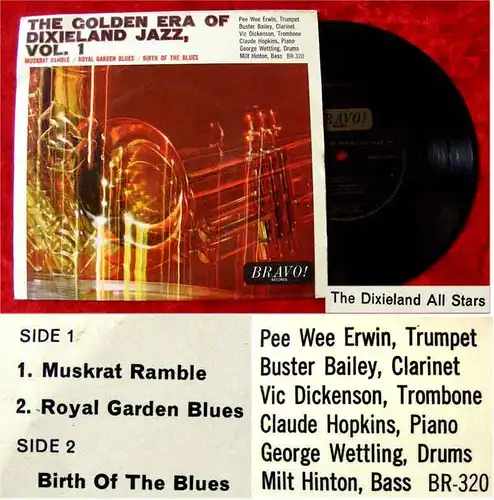 EP Golden Era of Dixieland Jazz Vol. 1