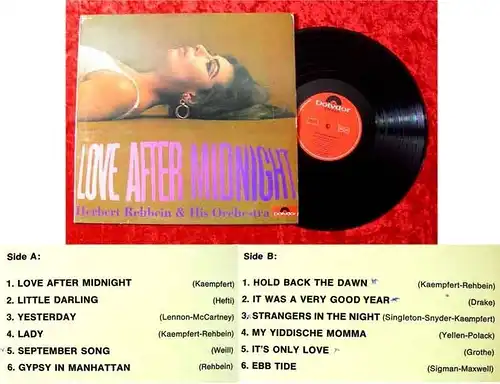 LP Herbert Rehbein Love After Midnight 1966
