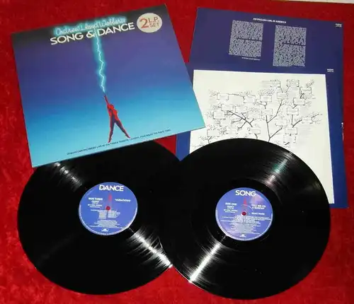 2LP Marti Webb / Wayne Sleep: Song & Dance (Polydor PODVC 4) UK 1982 A.L.Webber