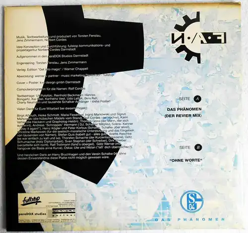 Maxi  F-A-N: Das Phänomen - FC Schalke 04 - mit Poster - (Fullstop S 04) D 
