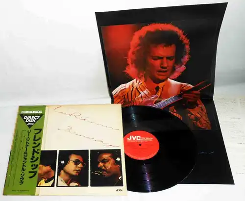 LP Lee Ritenour: Friendship (JVC Direct Disk VID-C3) Japan 1978 mit Poster