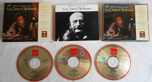 3CD Box Offenbach: Les Contes d´Hoffmann (EMI)