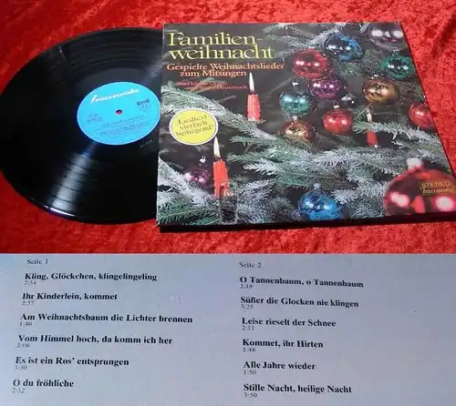 LP Helmut Graetz & Hausmusik: Familienweihnacht