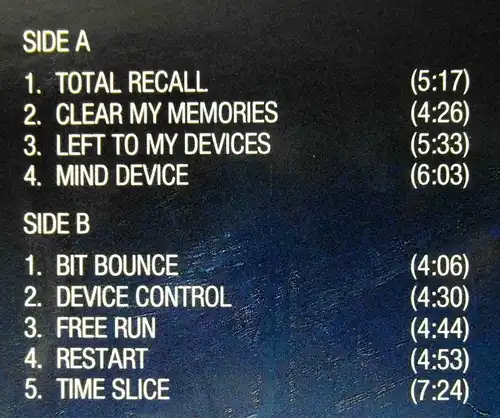 LP Kristian Schultze: Metronomics (Erdenklang IRS 942 163) D 1987