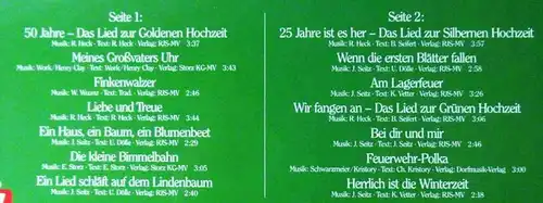 LP Original Schwarzwaldfamilie Seitz: Herzlichst... (Herz 625385 AP) D 1982