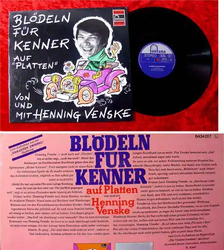 LP Henning Venske: Blödeln für Kenner auf Platten