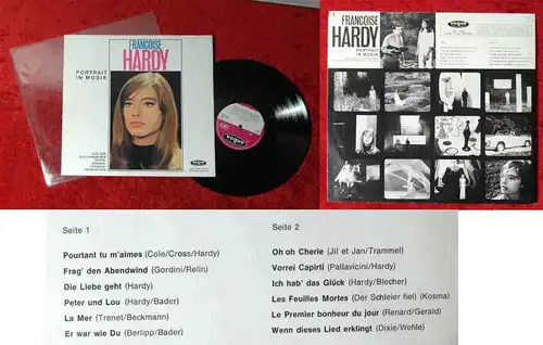 LP Francoise Hardy: Portrait in Musik (Vogue LDVS 17028) D 1964 TV Show