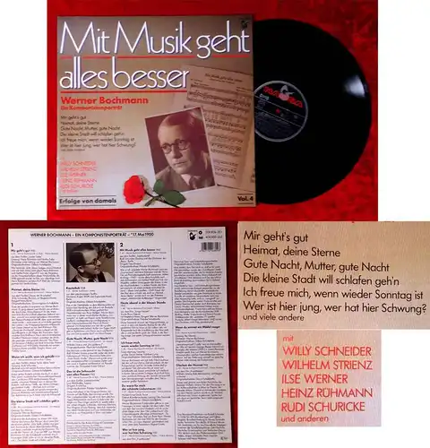 LP Werner Bochmann - Mit Musk geht alles besser (Hansa 206 809-351) D 1984