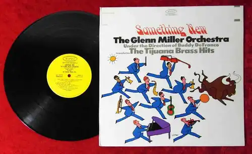 LP Buddy de Franco & Glenn Miller Orchestra: Something New (Epic LN 24206) US