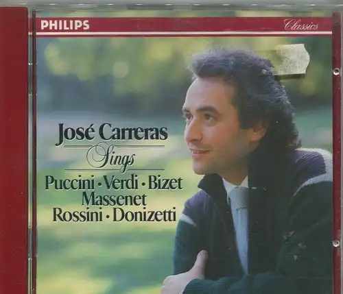 CD Jose Carreras Sings (Philips) 1989