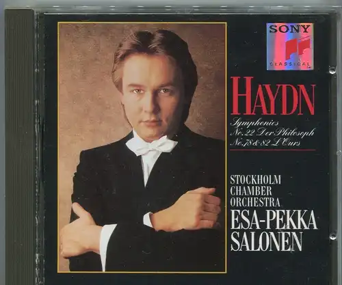 CD Esa-Pekka Salonen: Haydn Symphonies No. 22... (Sony) 1991