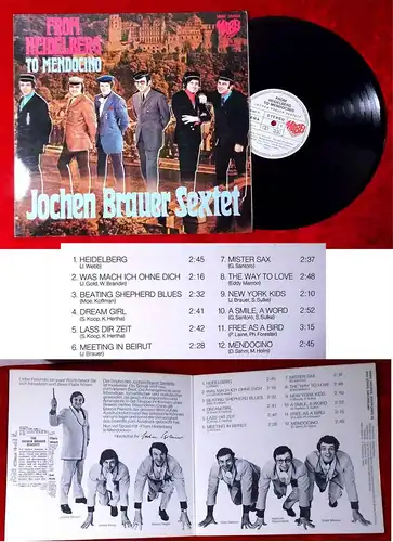 LP Jochen Brauer Sextett: From Heidelberg to Mendocino (Mabel MSM 30 004) D 1969