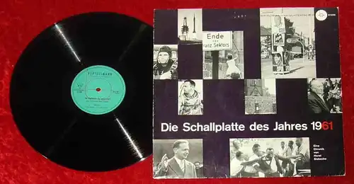 LP Die Schallplatte des Jahres 1961 - Mauerbau - F.A. Krummacher (Bertelsmann) D