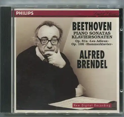 CD Alfred Brendel: Beethoven Piano Sonatas (Philips) 1996