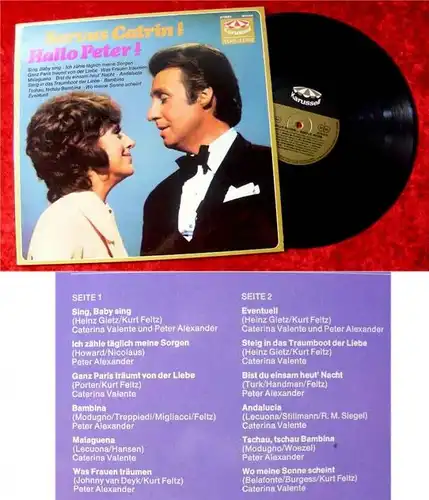 LP Caterina Valente Peter Alexander Servus Catrin Hallo