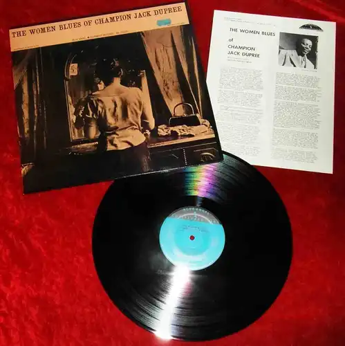 LP Champion Jack Dupree: The Women Blues of... (Folkways 20006) D
