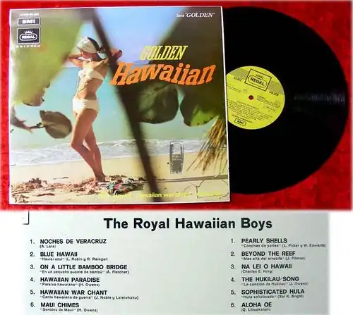 LP Royal Hawaiian Boys Golden Hawaiian Hits