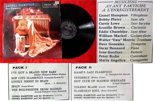 LP Lionel Hampton Jazz Flamenco