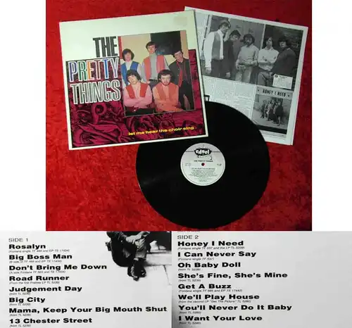 LP Pretty Things: Let Me Hear The Choir Sing (Edsel ED 139) w/ Booklet UK