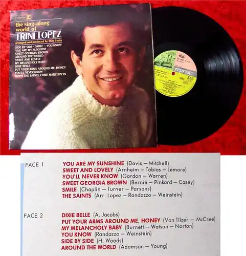 LP Trini Lopez: The Sing-A-Long World Of Trini Lopez (Reprise)