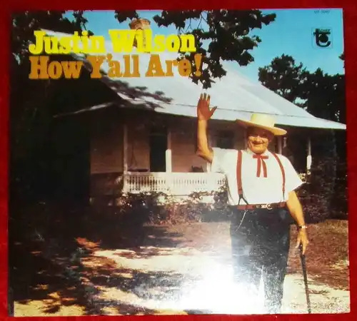 LP Justin Wilson: How Y´All Are! (Tower DT-5090) US Still Sealed OVP!!