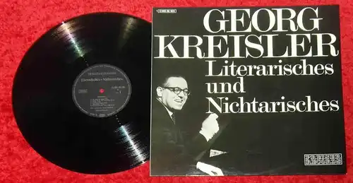 LP Georg Kreisler: Literarisches & Nichtarisches (Preiser 1C 062-92 500) D