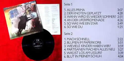 LP Thommie Bayer Band: Was ist los? (Metronome 0060-576) D 1983