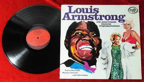 LP Louis Armstrong und seine Freunde (MfP 5452) Deutsche Originalaufnahmen