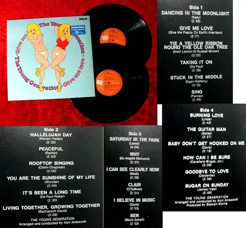 2LP Young Generation: Give me Love (RCA RCS 326101/02) D 1974
