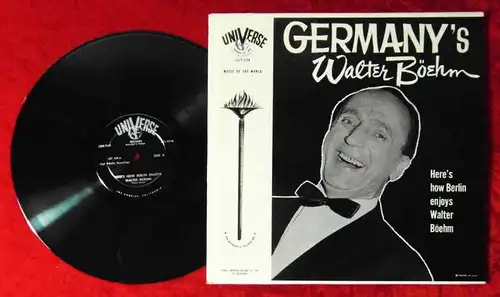 LP Walter Böhm: Germany´s Walter Böhm (Universe ULP-538) US 1961