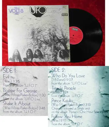 LP Ufo: The Beginning Vol. 8 (Decca 621655 AF) D 1973