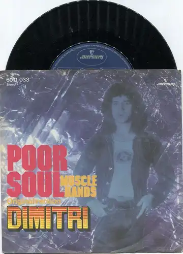 Single Dimitri: Poor Soul (Mercury 6011 033) D 1972