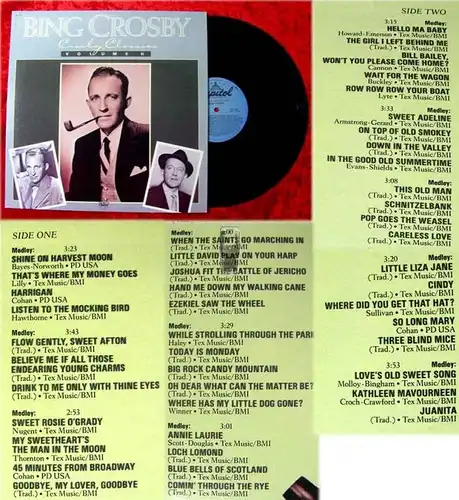 LP Bing Crosby: Crosby Classics Vol. II