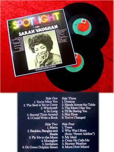 2LP Sarah Vaughan Spotlight On Sarah Vaughan