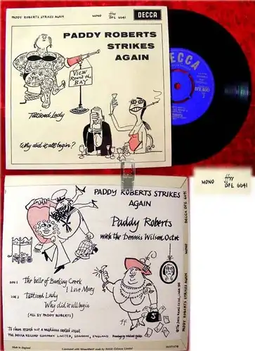 EP Paddy Roberts Strikes Again (1962)