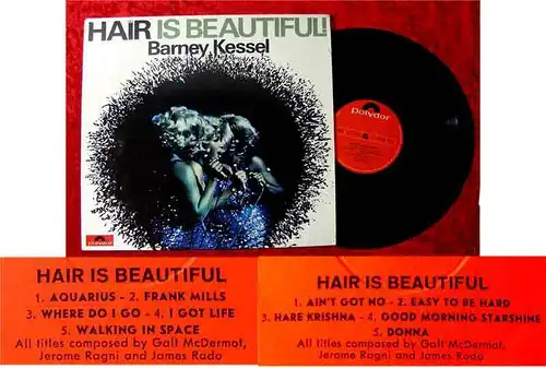 LP Barney Kessel: Hair Is Beautiful (Polydor) (1968) D