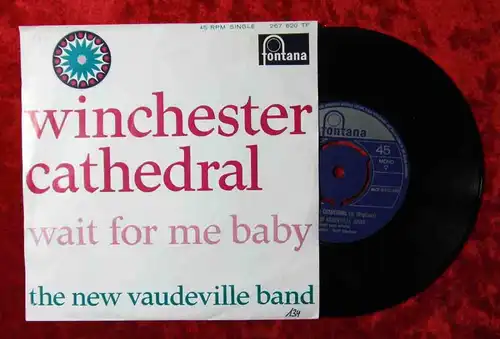Single New Vaudeville Band: Winchester Cathedral (Fontana 267 620 TF) D