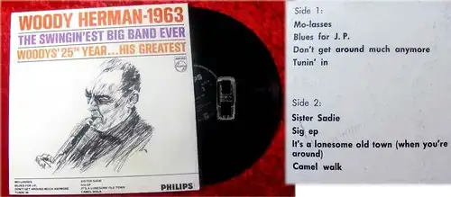 LP Woody Herman 1963 - Swingin'est Big Band ever