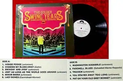 LP Claude Hopkins The Golden Swing Years 1935