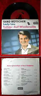 Single Gerd Böttcher: Tschau - Auf Wiedersehn (Decca D 19 509) D
