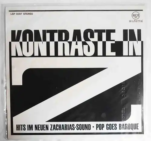 LP Provocative Strings Of Helmut Zacharias: Kontraste in Z (RCA LSP 3597) D