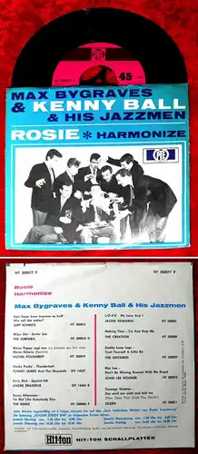Single Max Bygraves & Kenny Ball w/ His Jazzmen: Rosie (Pye HT 300077 P) D 1967